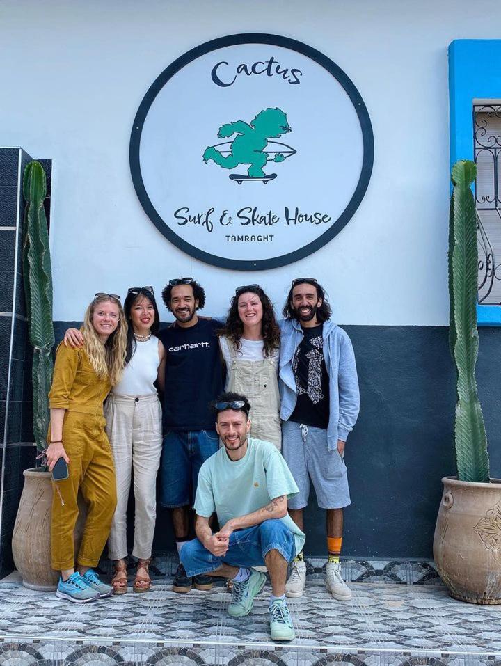 Cactus Surf House Hostel Tamraght Buitenkant foto